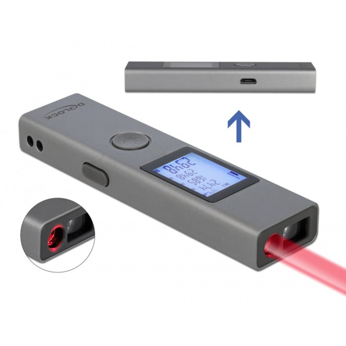 DeLOCK DeLOCK Laserafstandsmeter 3cm 40M