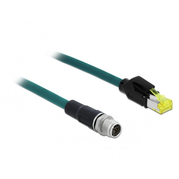 DeLOCK DeLOCK Netwerkkabel M12 8 pin X-coded > RJ45 Hirose stekker