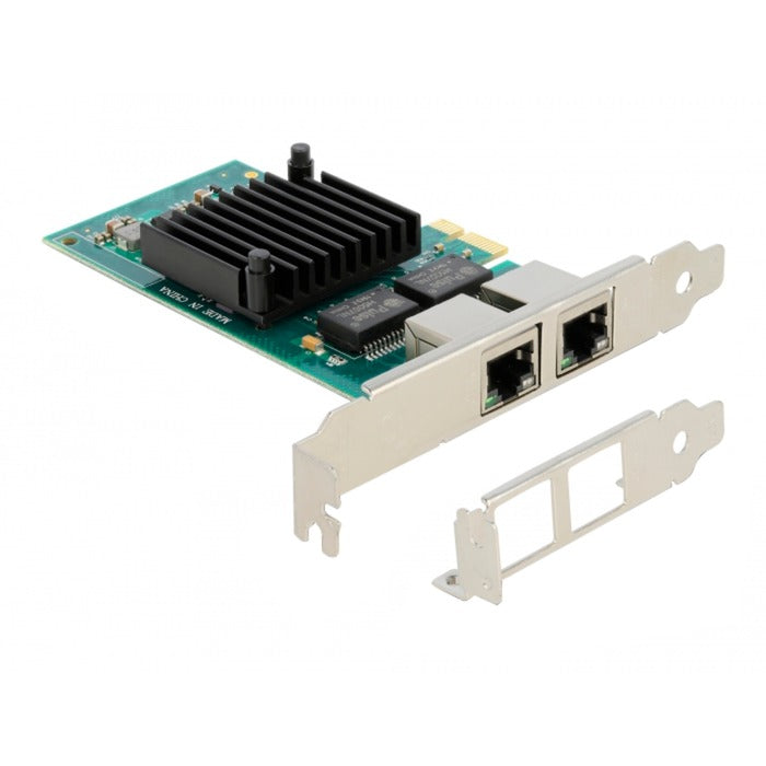 DeLOCK DeLOCK PCI Express x1-kaart 2 x RJ45 Gigabit LAN i350