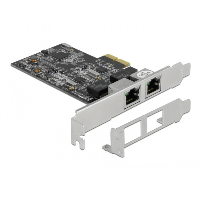 DeLOCK DeLOCK PCI Express x2 kaart naar 2x RJ45 2,5 Gigabit LAN R