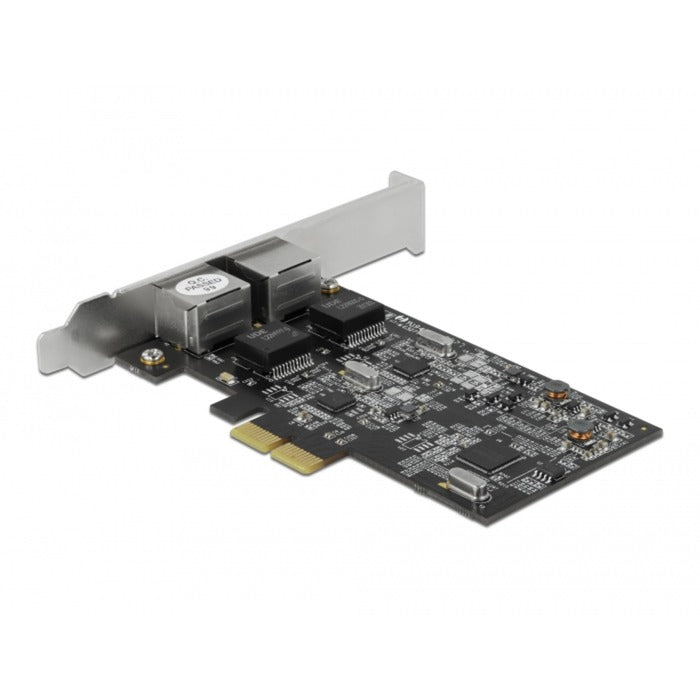 DeLOCK DeLOCK PCI Express x2 kaart naar 2x RJ45 2,5 Gigabit LAN R