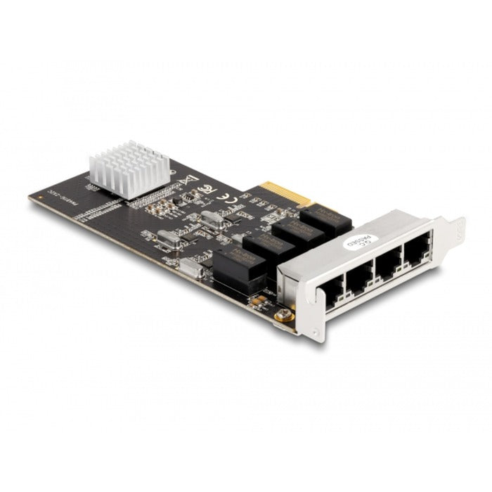 DeLOCK DeLOCK PCI Express x4-kaart 4 x RJ45 Gigabit LAN