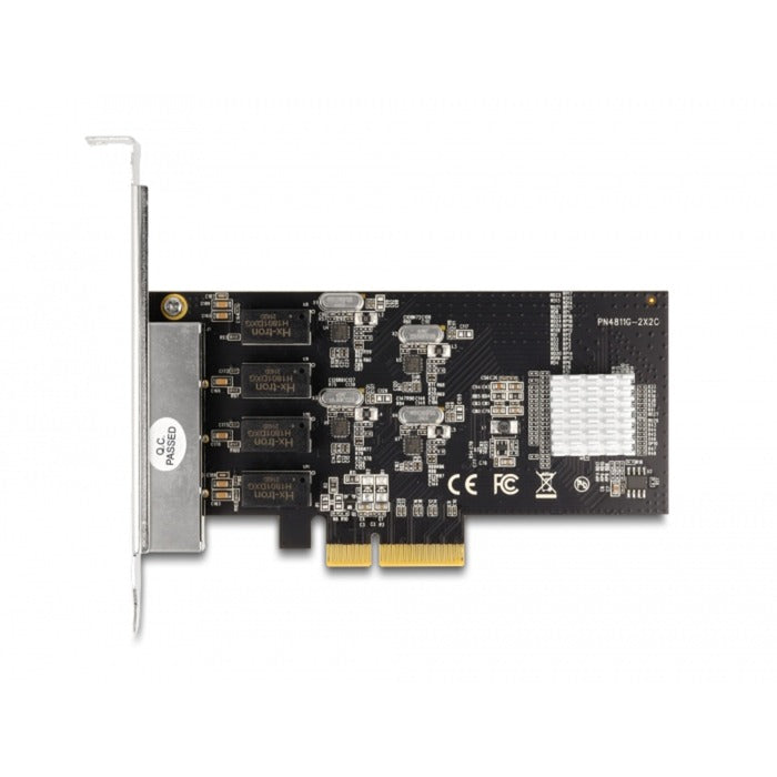 DeLOCK DeLOCK PCI Express x4-kaart 4 x RJ45 Gigabit LAN