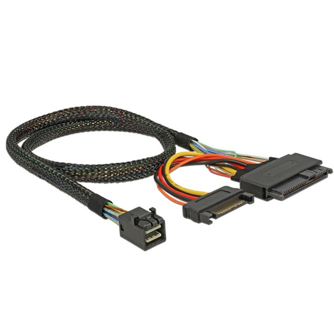 DeLOCK DeLOCK SFF-8643 male > U.2 SFF-8639 female + SATA voeding