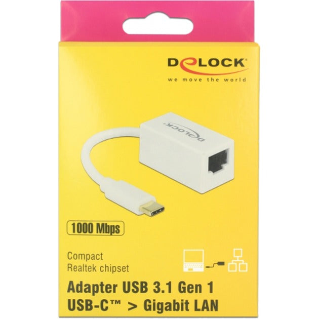 DeLOCK DeLOCK SuperSpeed USB-C (USB 3.1 Gen 1) male > Gigabit LA