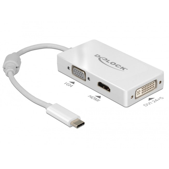 DeLOCK DeLOCK USB-C > VGA HDMI DVI