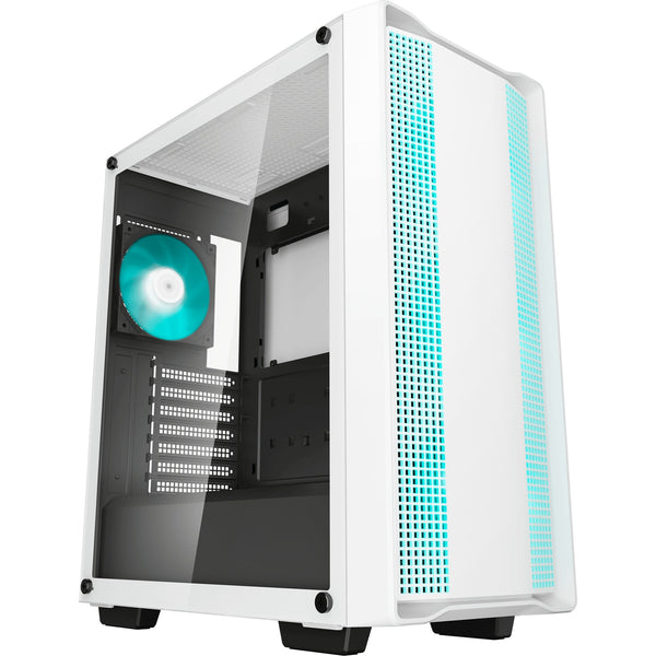 Deepcool cc560 v2 midi tower behuizing (zwart | 2x usb-a | tempered glass)