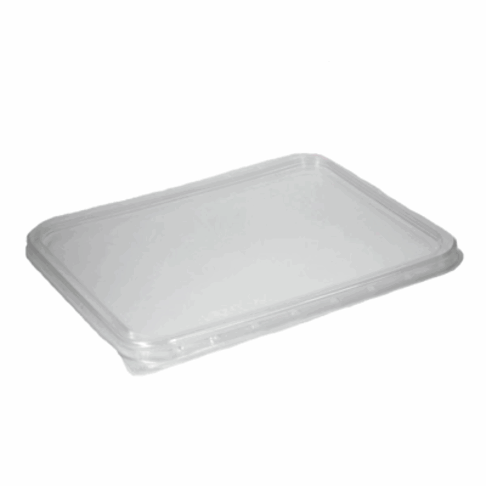 Deksel voor kilobak pp transparant 195x140mm (50 stuks)