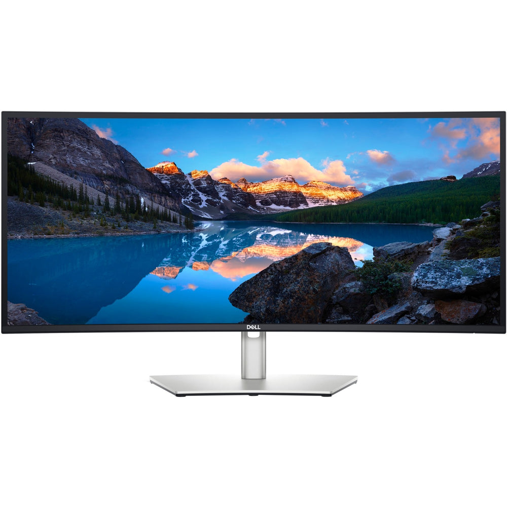 Dell u3423we 34 curved ultrawide monitor (zilver zwart, 2x hdmi, displayport, usb-a 3.2, usb-c 3.2)