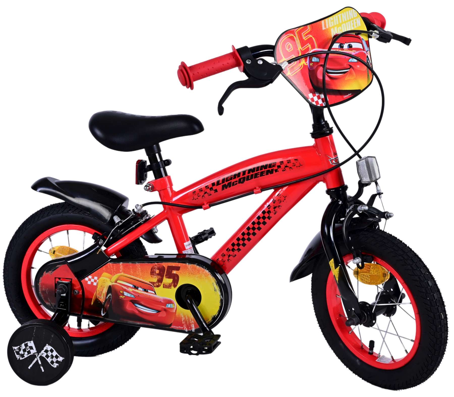 Disney Disney Kinderfiets Jongens 12 inch 2 handremmen