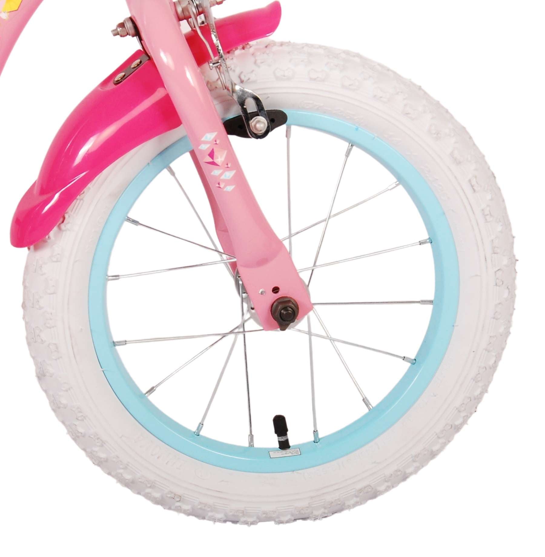 Disney prinses kinderfiets - meisjes - 14 inch - roze