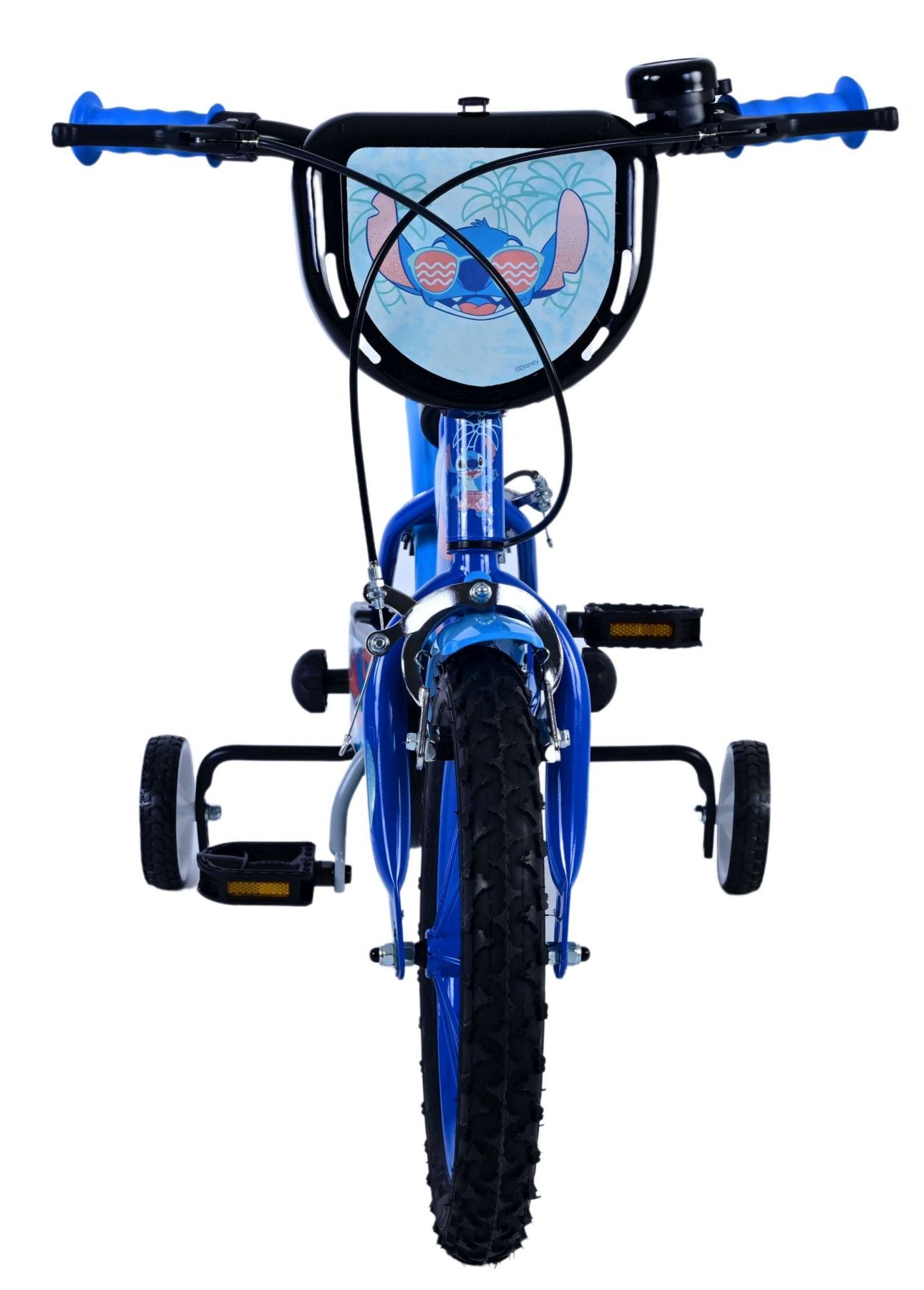 Stitch Stitch Kinderfiets Jongens 14 inch Blauw Twee handremmen