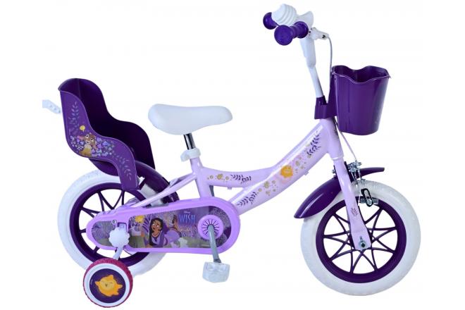 Disney Wish Kinderfiets - Meisjes - 12 inch - Paars