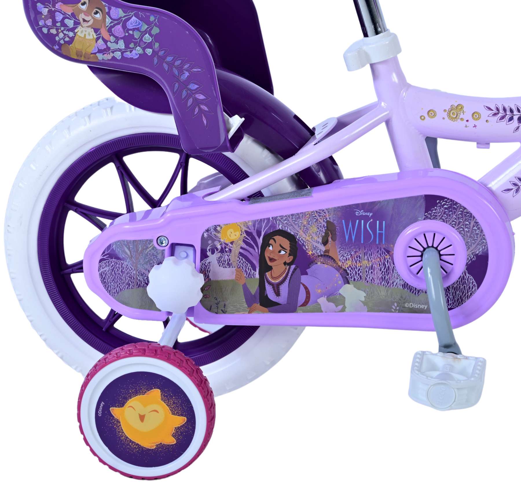 Disney Wish Kinderfiets - Meisjes - 12 inch - Paars