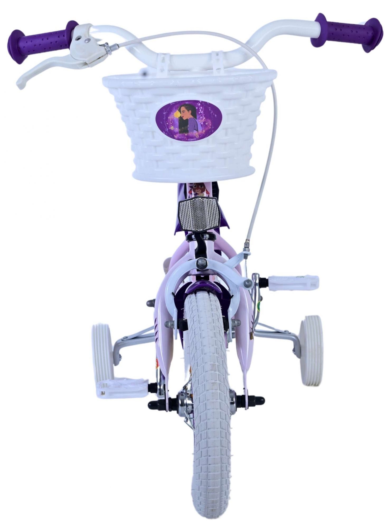 Wunsch disney wish kinderfiets - meisjes - 12 inch - paars