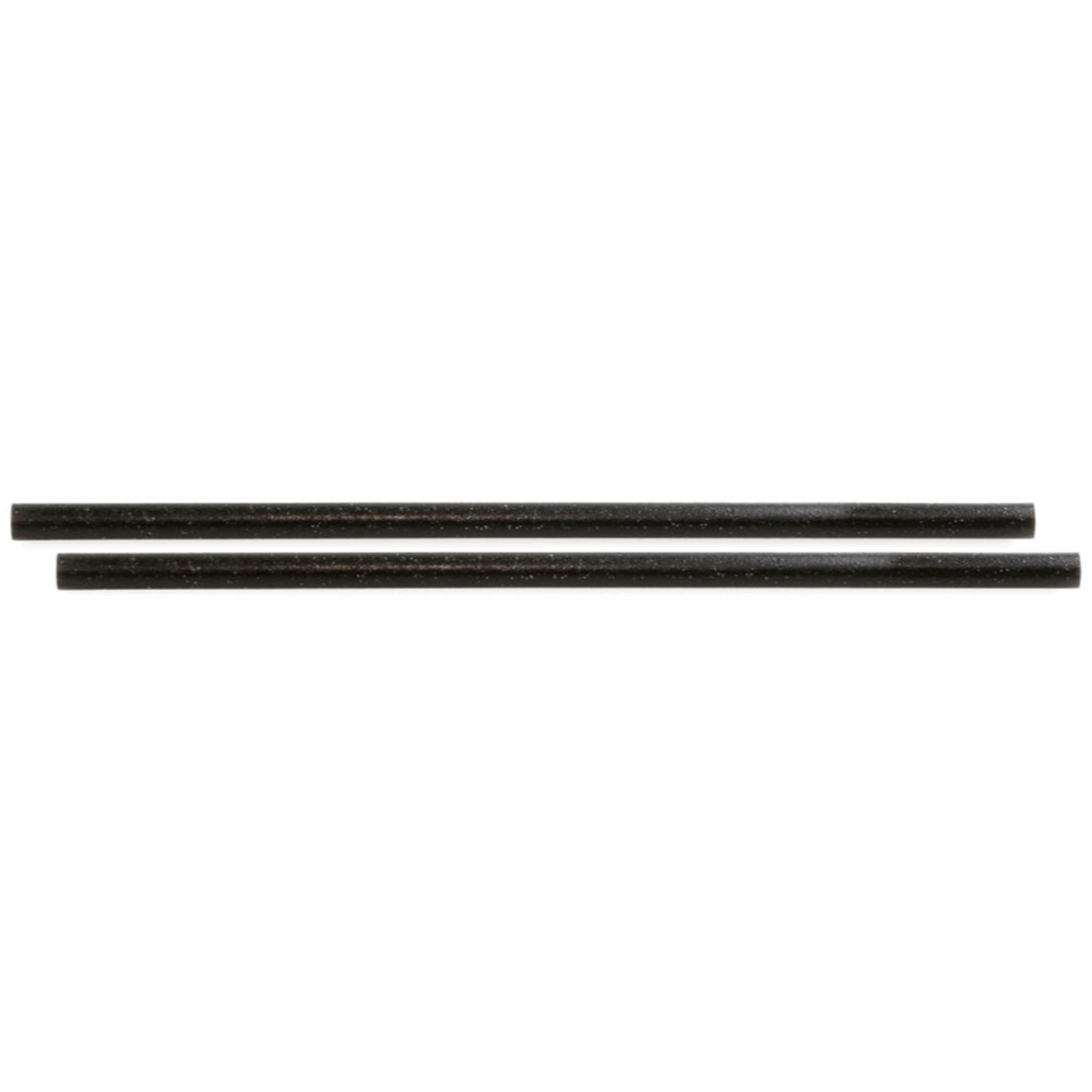 Drinkrietje zwart cellulose 24 cm (100 stuks)