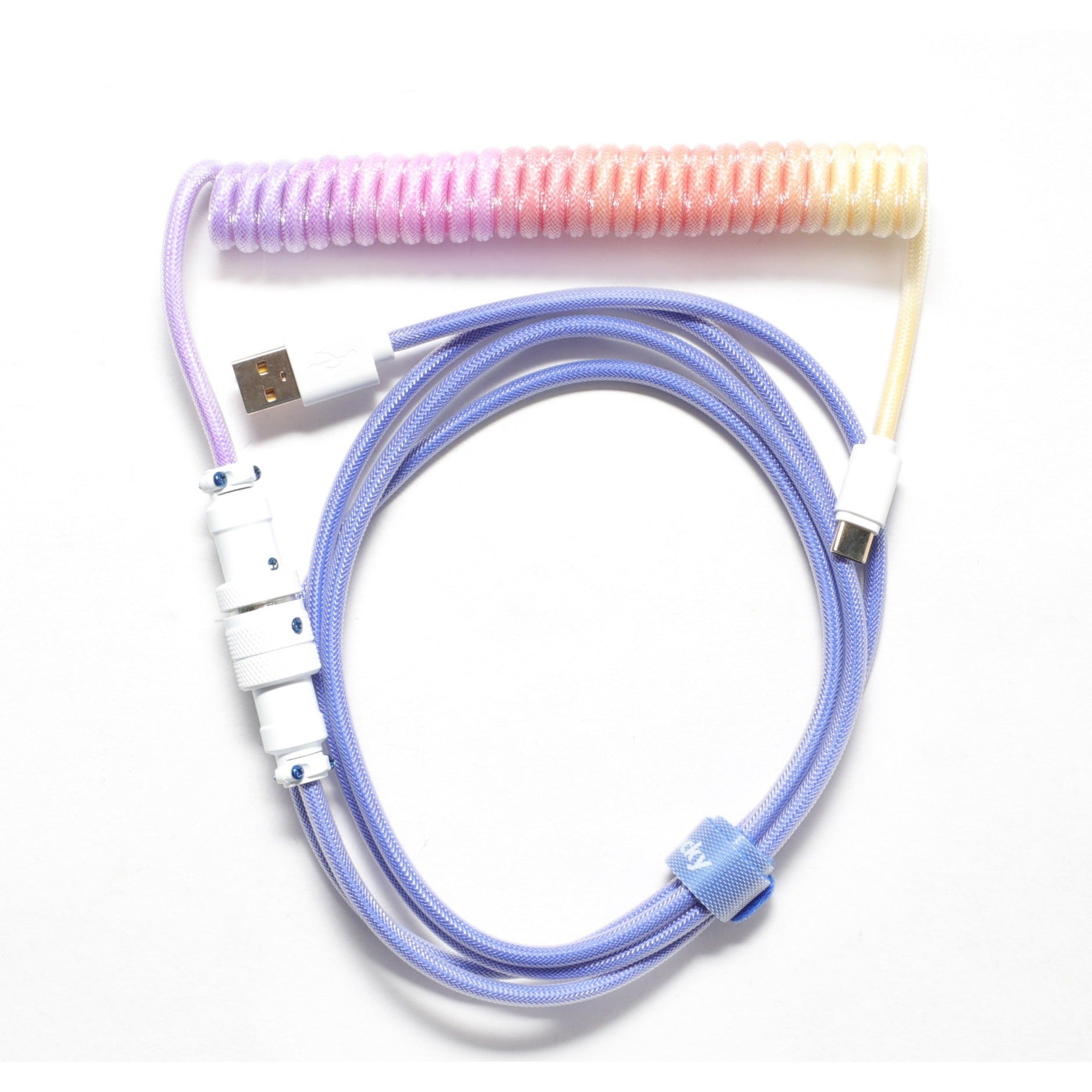 Ducky Ducky opgerolde kabel V2 Afterglow