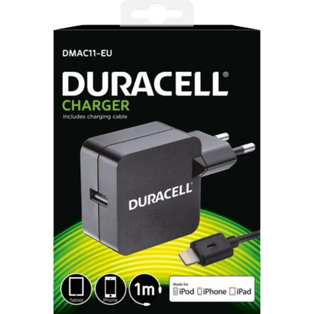 Duracell-oplader voor iPad, iPhone en iPod