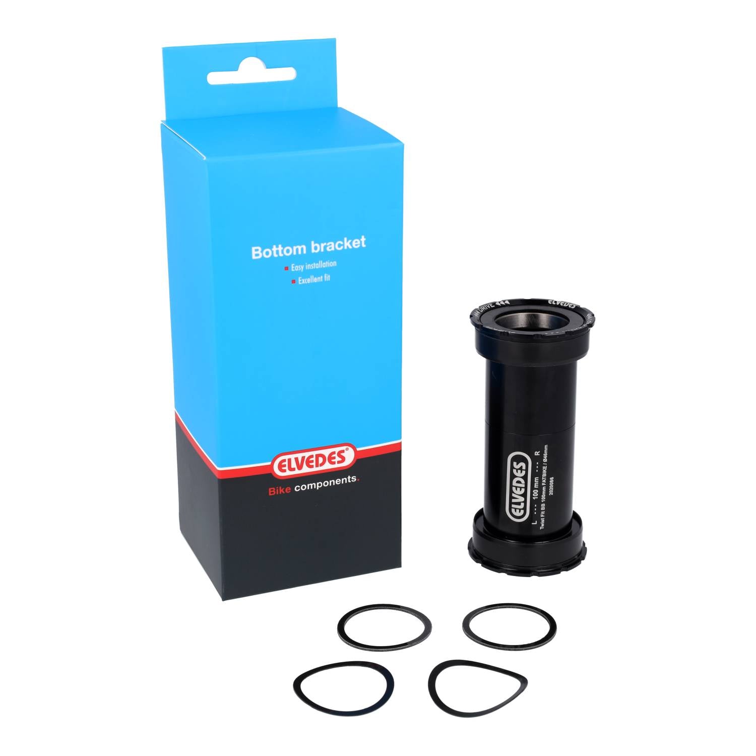 Elvedes twist fit PF30 fatbike for 24mm Shimano