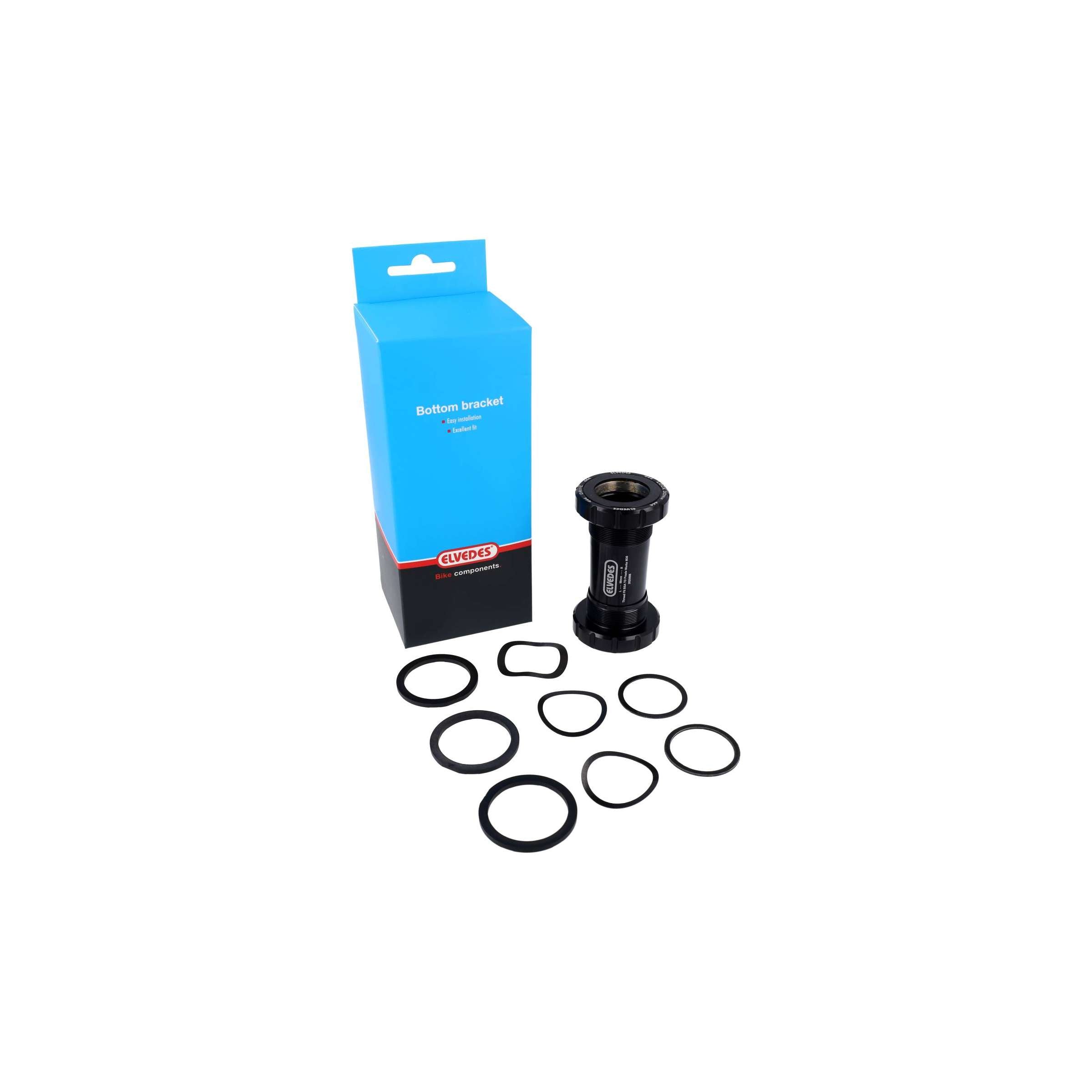 Bottom bracket Elvedes Thread fit BSA for Praxis road MTB 68-73 mm