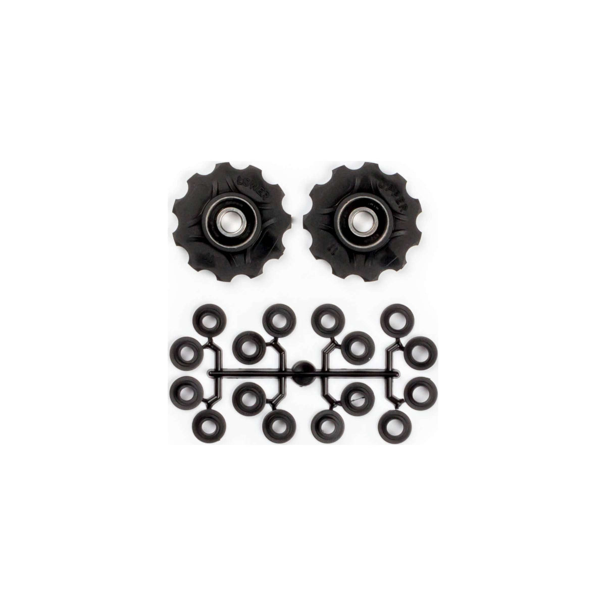 Roues de dérailleur 2 x 11 dents Elvedes avec roulements étanches de série