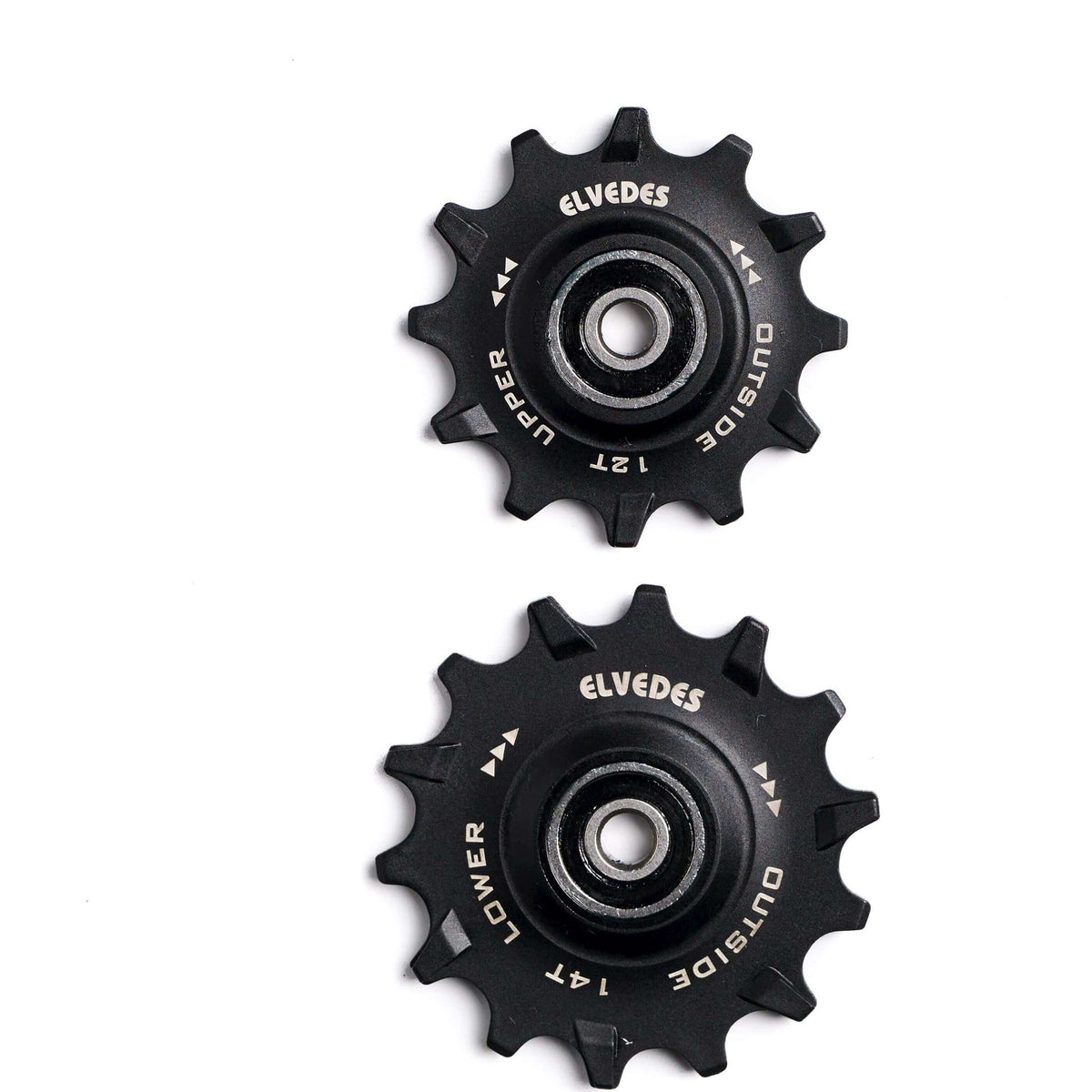 Elvedes derailleurwieltjes RVS 11 14tand seal narrowCP2017102