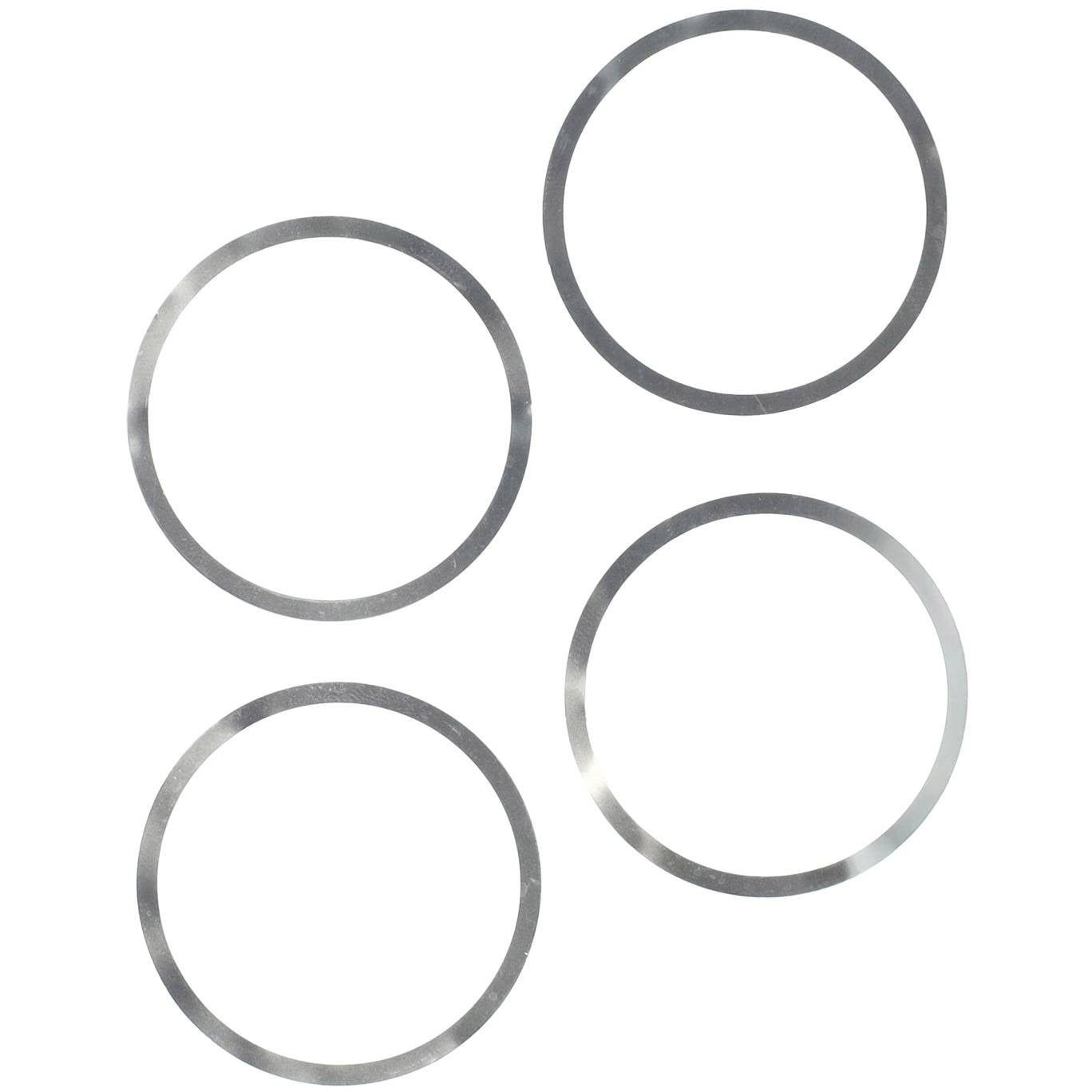 Elvedes vulring voor remschijf centerlock 0,1mm RVS per 4 stuks