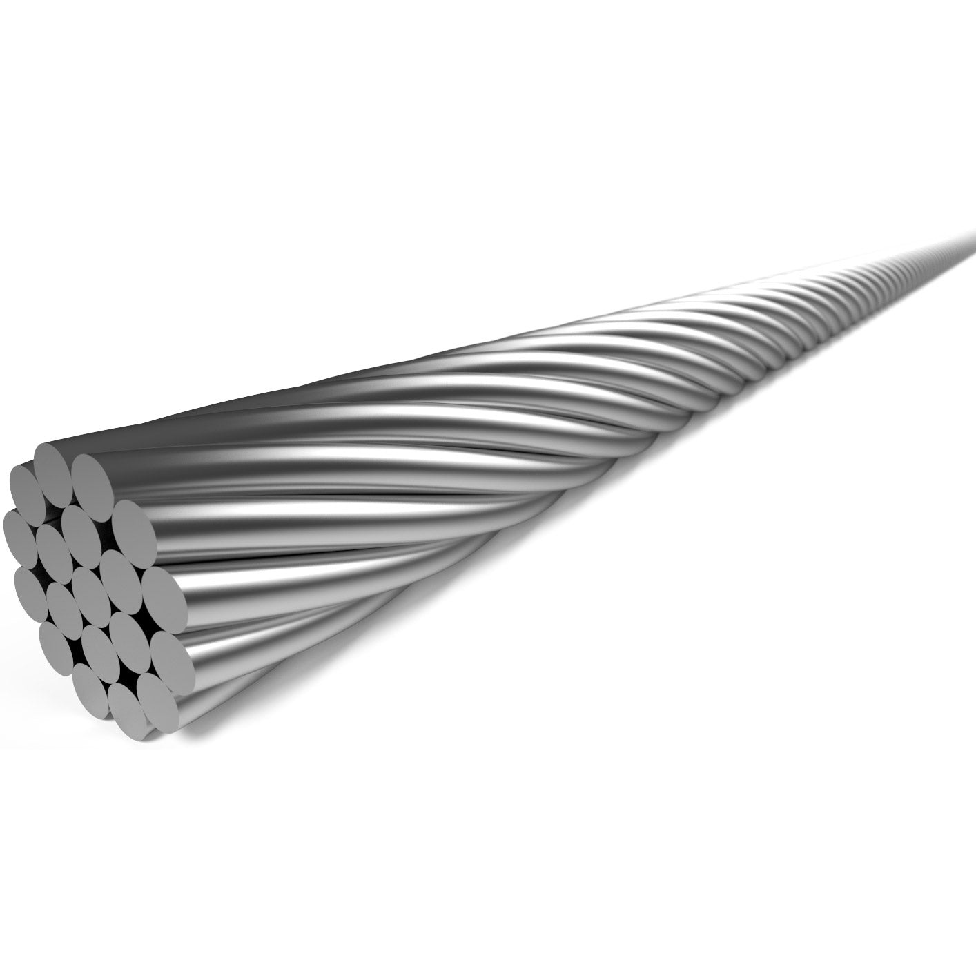 Elvedes gear inner cable Ø0.9mm 2500mm n.4x4 stainless steel (50pcs)