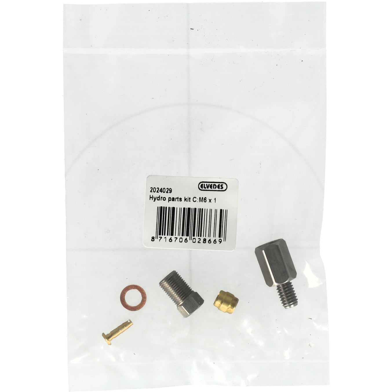 Elvedes hydro onderdelen kit c m6�1