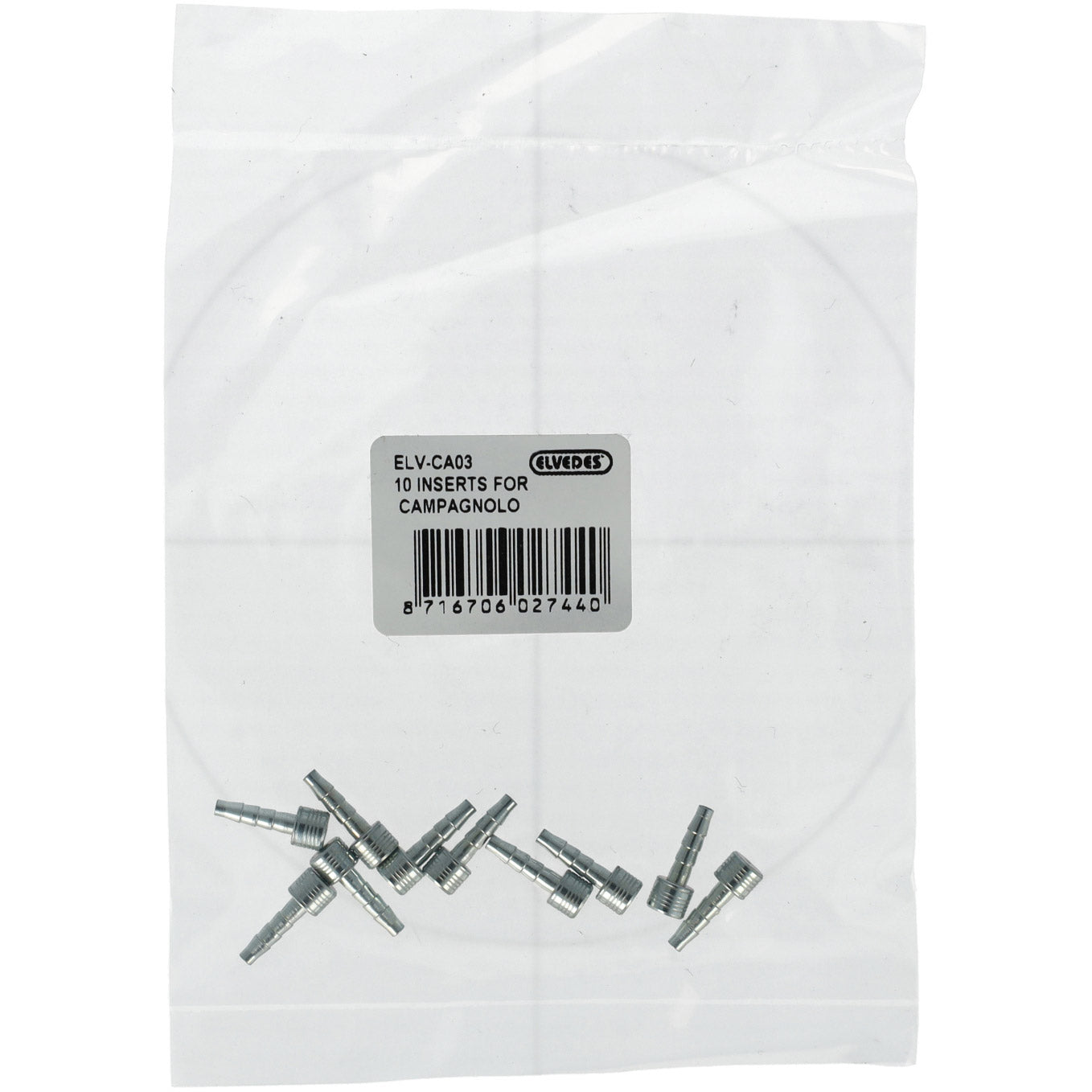 Elvedes inzetstukken camapgnolo hydraulische remslang (10st)