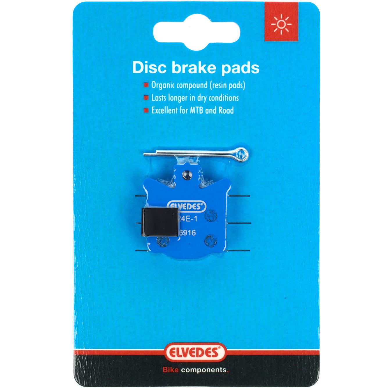 Elvedes schijfremblokken 6916 zacht