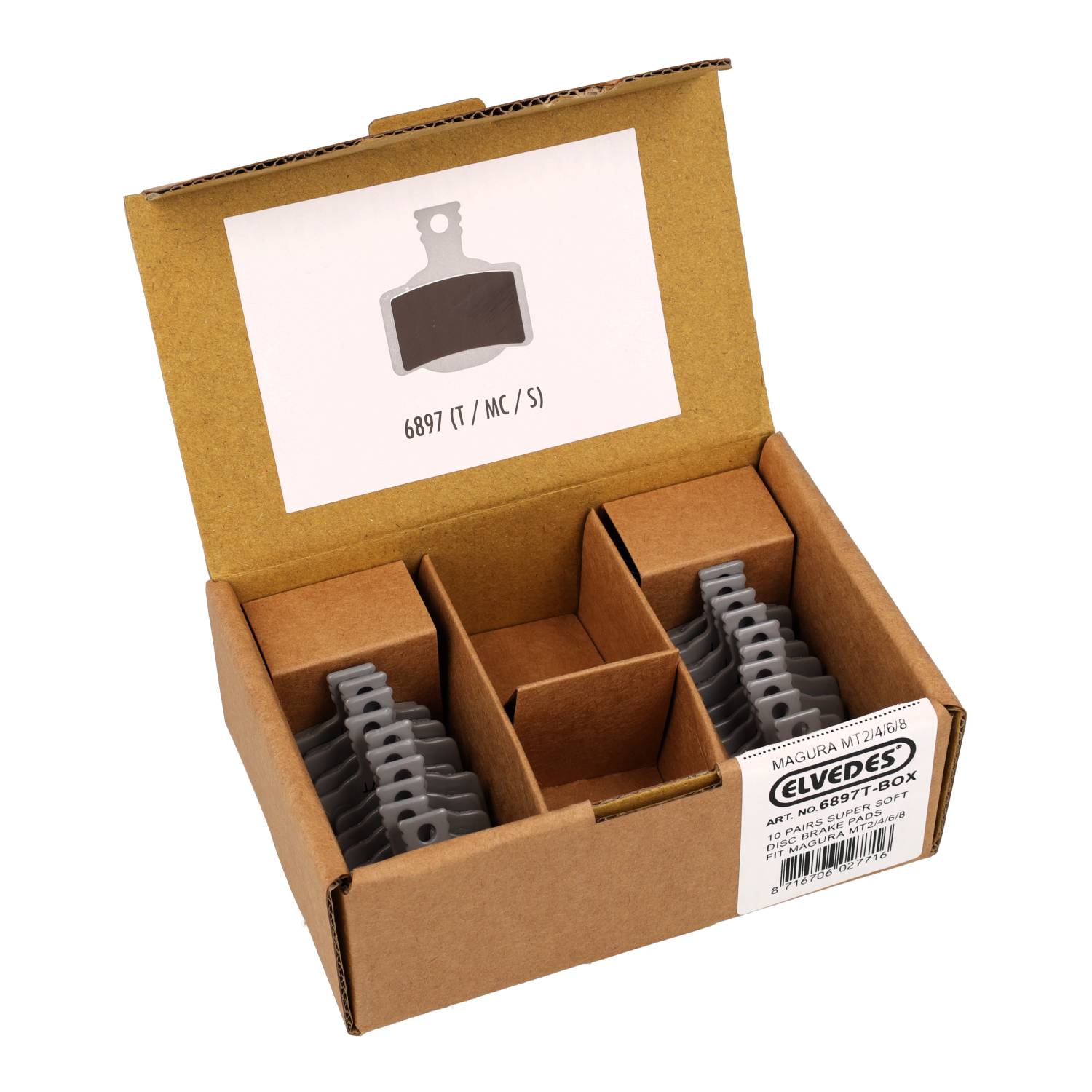 Elvedes schijfremblokken magura