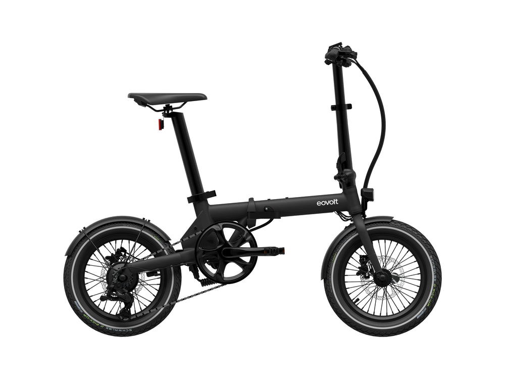 Eovolt elektrische vouwfiets ochtend 16 origins v3 zwart