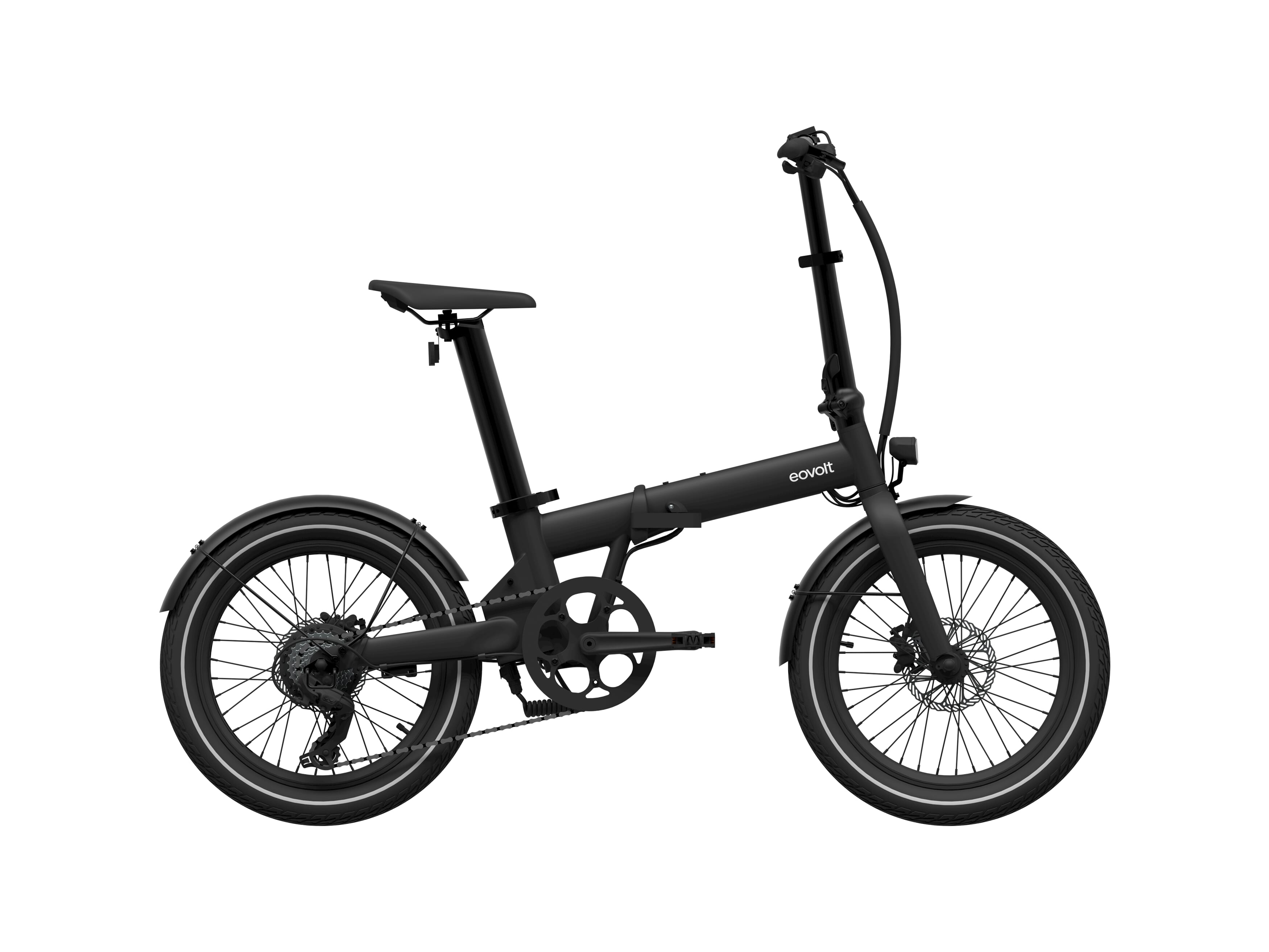 Eovolt Elektrische vouwfiets Afternoon 20 v2 zwart