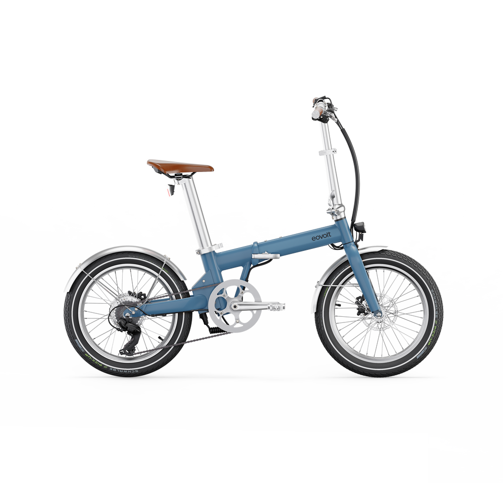 Eovolt elektrische vouwfiets middag 20 vintage v3 blauw