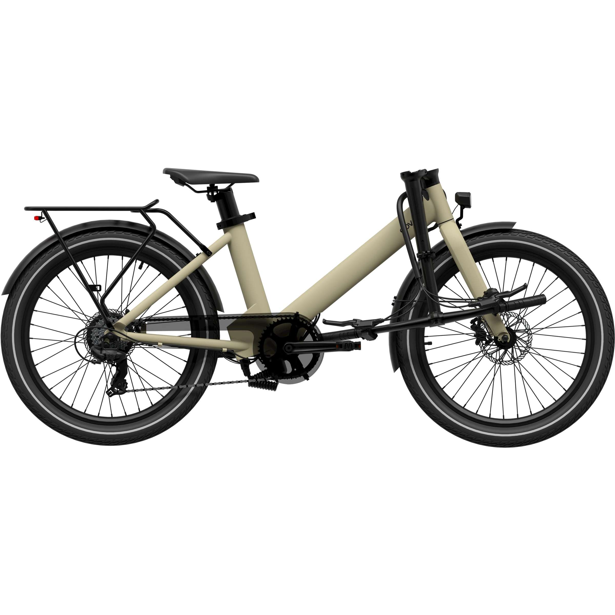 Eovolt Elektrische compactfiets Evening 24 v2 zand