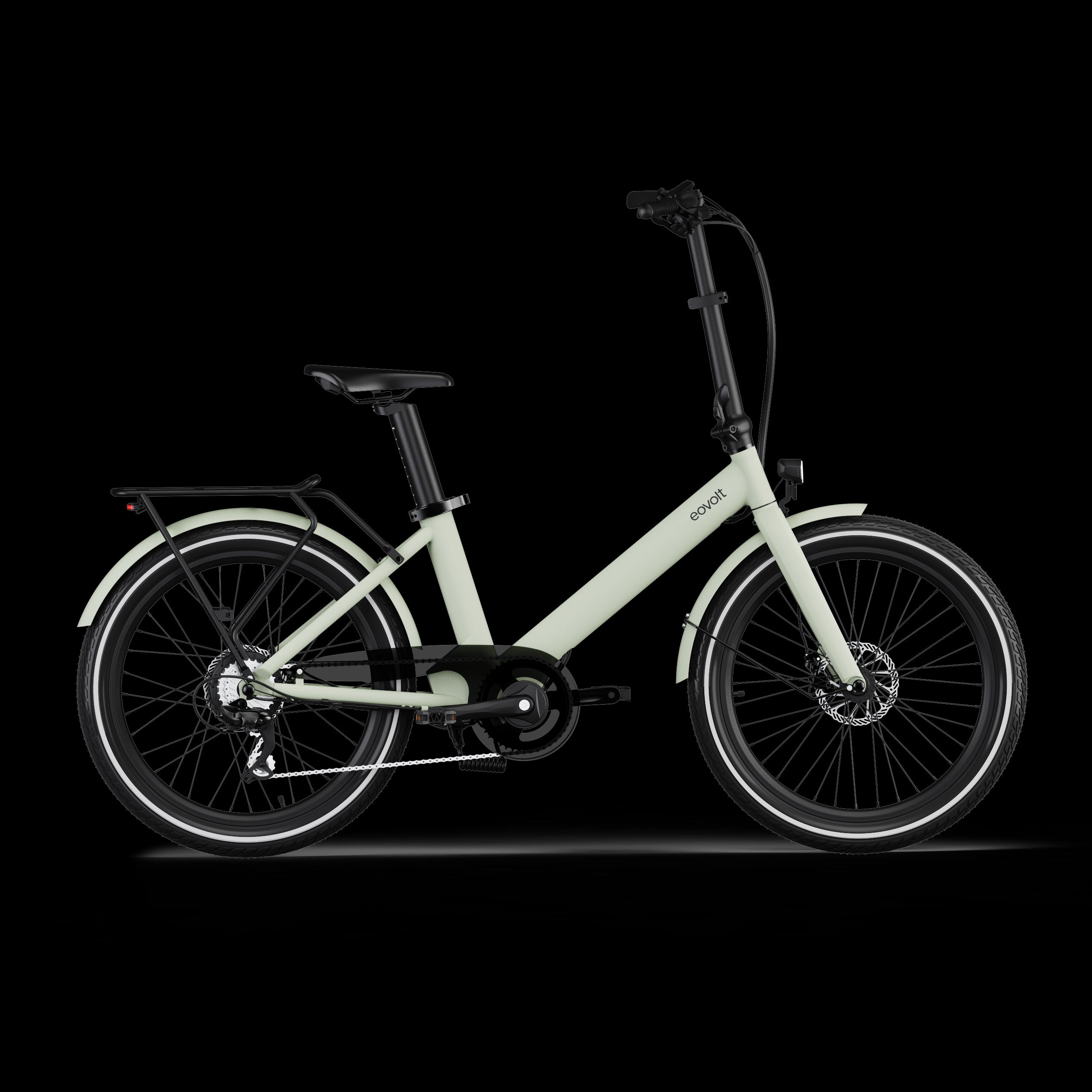 Eovolt Elektrische compactfiets Evening 24 v2 groen