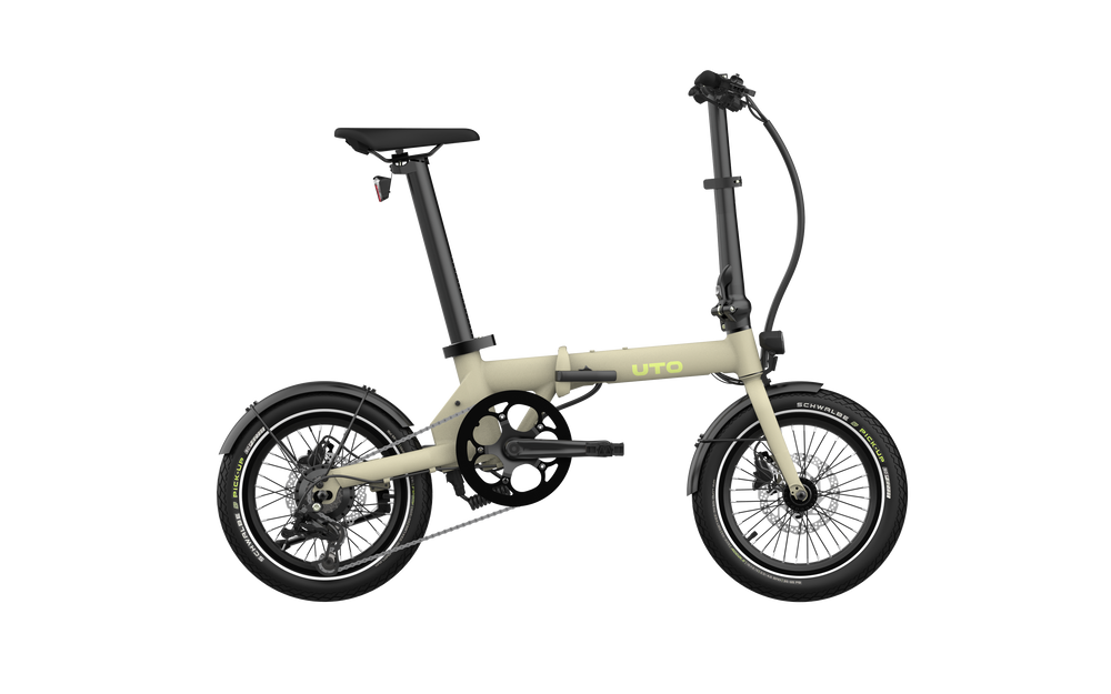 Uto elektrische vouwfiets og16 v0 zand