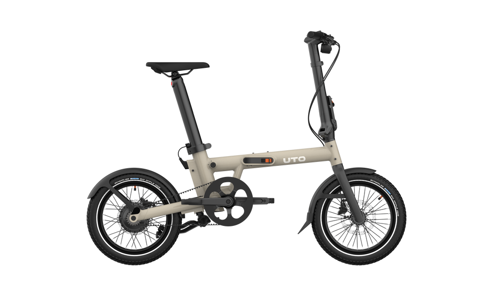 Uto elektrische vouwfiets pro16 v0 uart taupe
