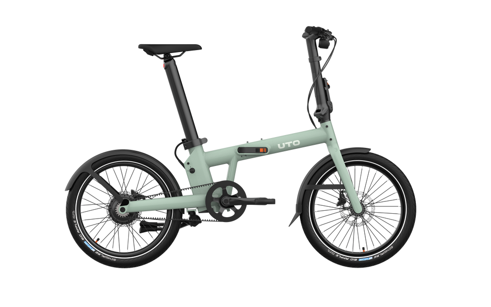 Uto elektrische vouwfiets pro20 v3 groen