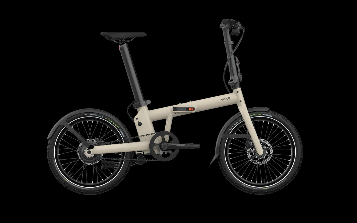 Eovolt elektrische vouwfiets afternoon pro 20 v1 taupe