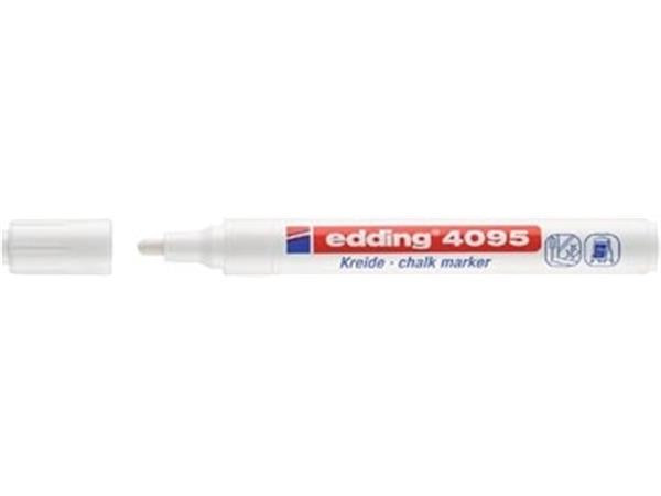 Edding krijtmarker e-4095 (wit)
