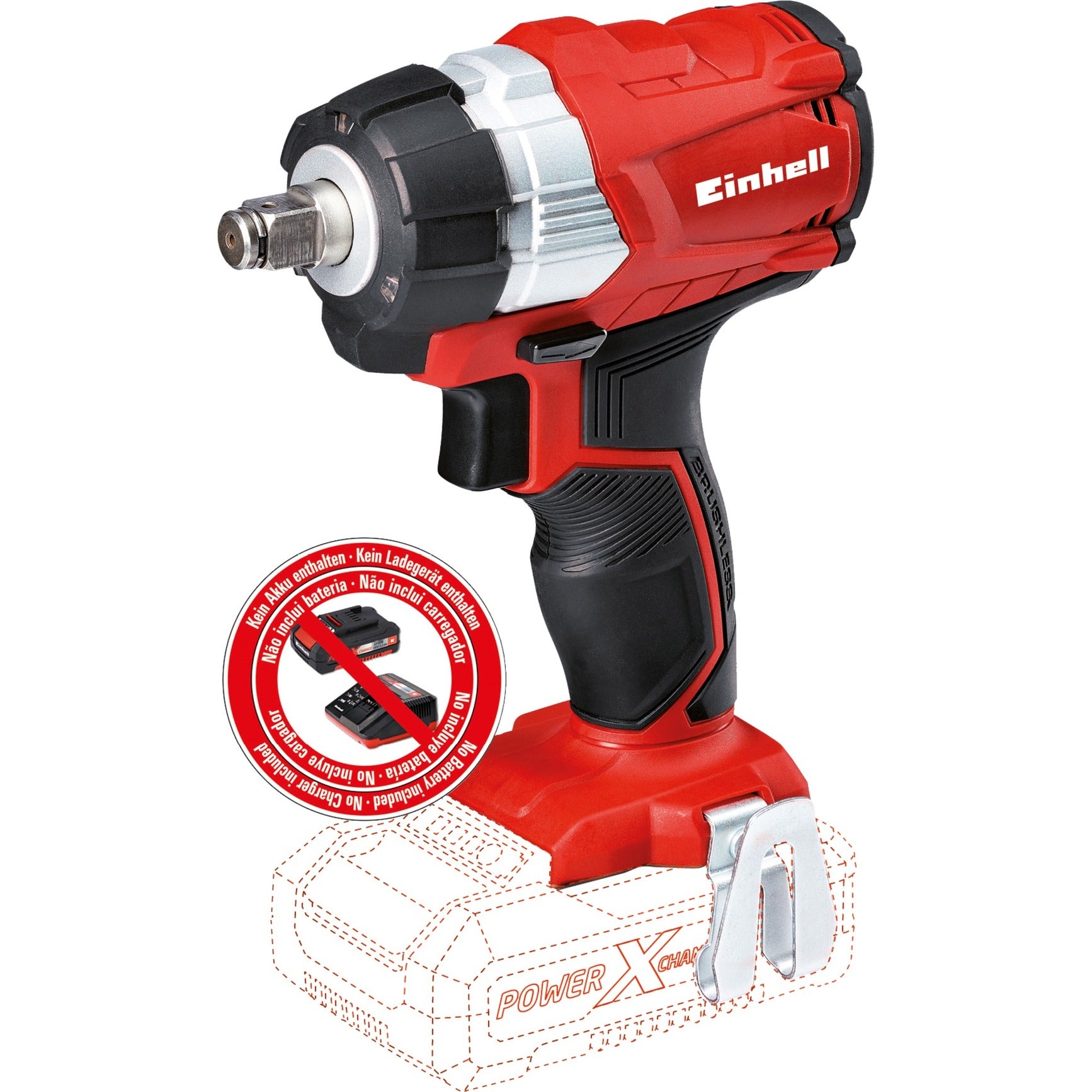 Einhell Einhell Slagmoersleutel TE-CW 18 Li BL-solo