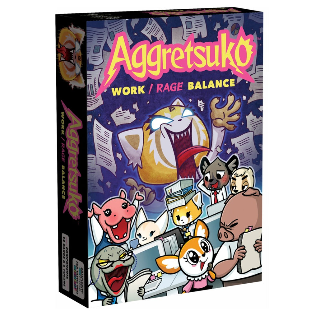 Europees spelersnetwerk Aggretsuko: Werk-woede-balans