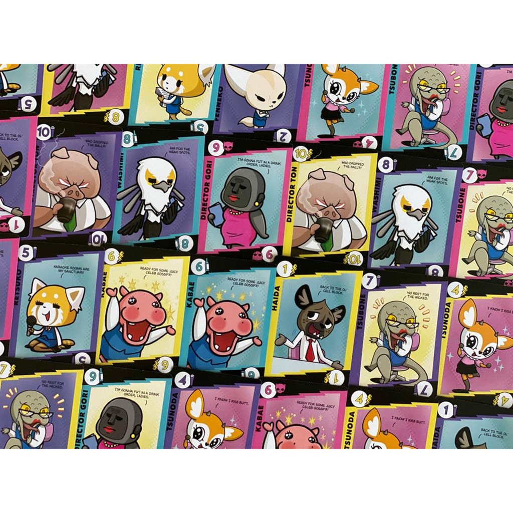 Europees spelersnetwerk Aggretsuko: Werk-woede-balans