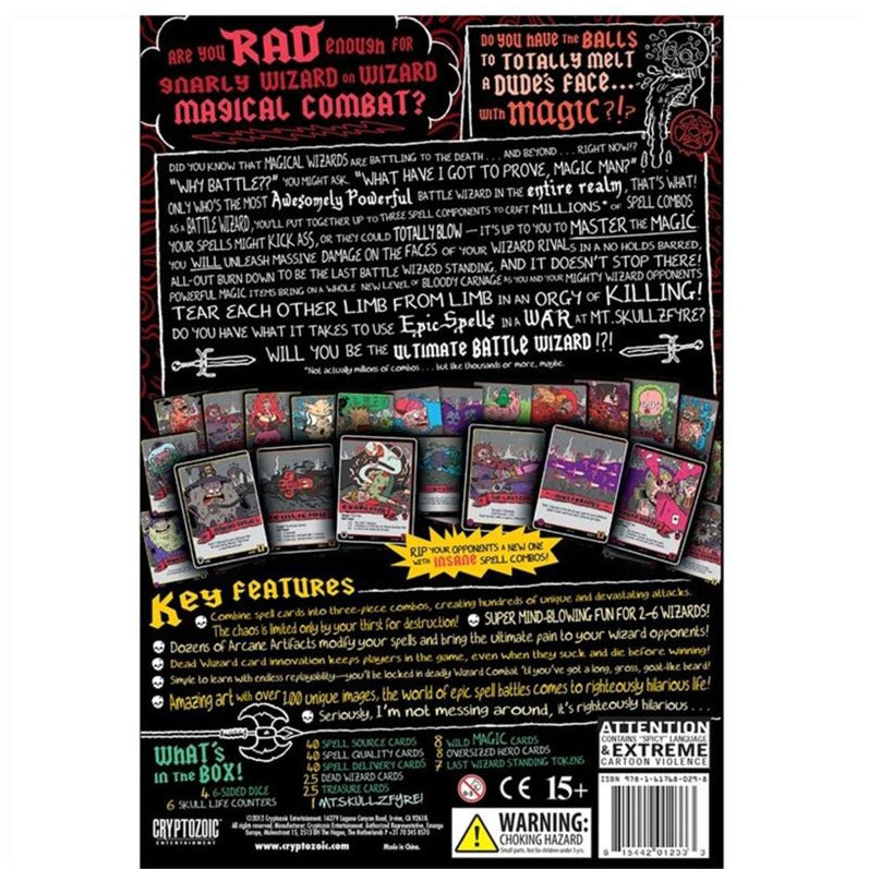 Europees spelersnetwerk Spell Wars of the Battle Wizards: Duel at Mt.