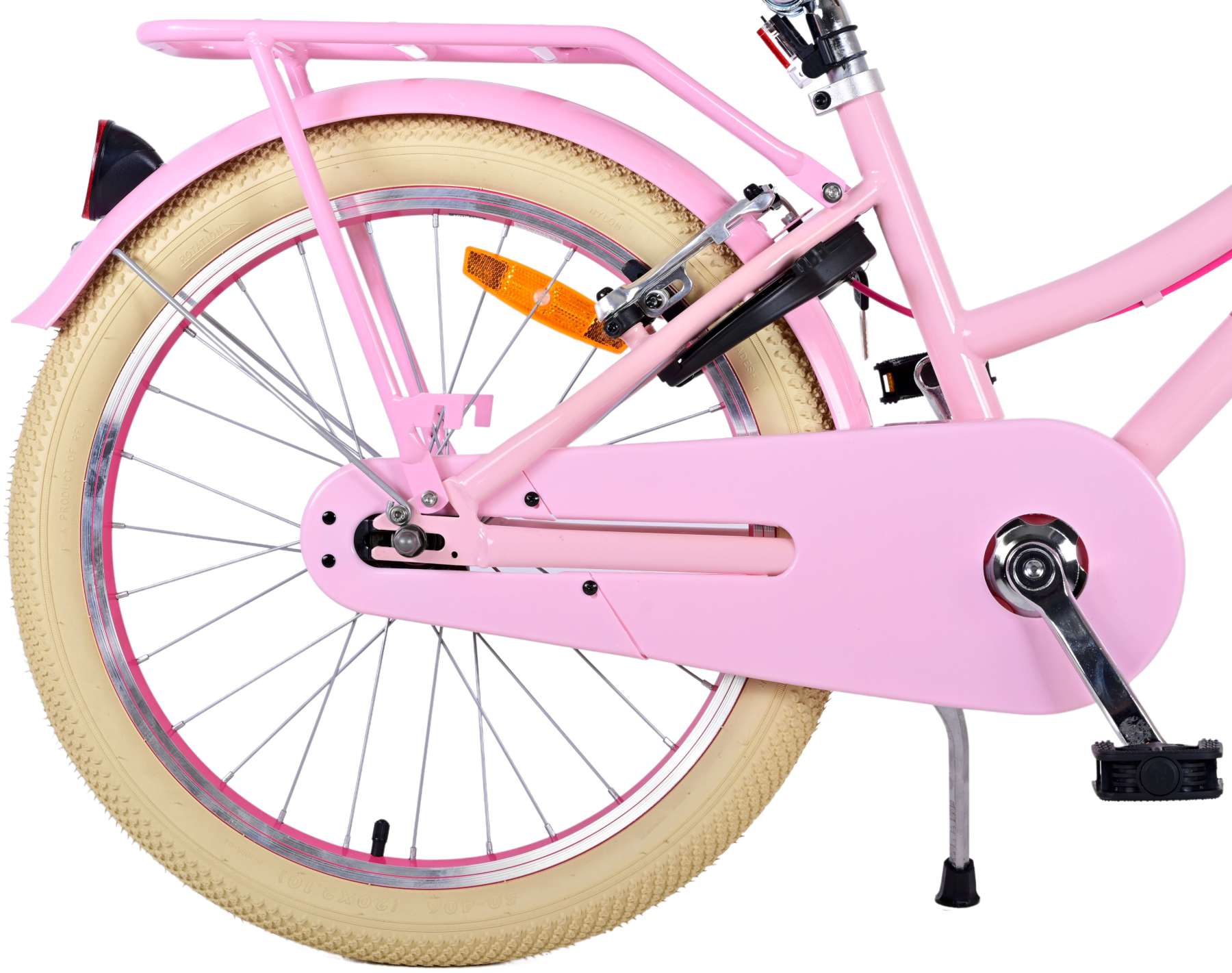 Volare Excellent Kinderfiets - Meisjes - 20 inch - Roze - Twee handremmen