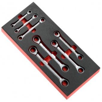 Facom module 7 ratelringsleutels 12-kant 6 tot 19 mm