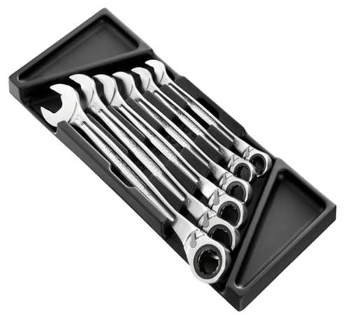 Facom mod 6 anti-slip ringsteekratelsleutel grote maten