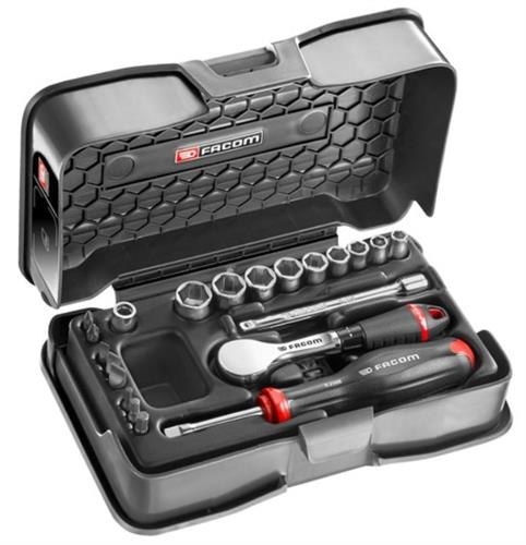 Facom doppenset 1 4''